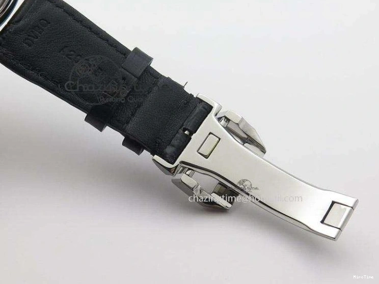 MIROTIME 0120 Portuguese Real PR IW500126 ZF 1:1 Best Edition Grey Red Dial On Black Leather Strap A52010 V Resilient 7333